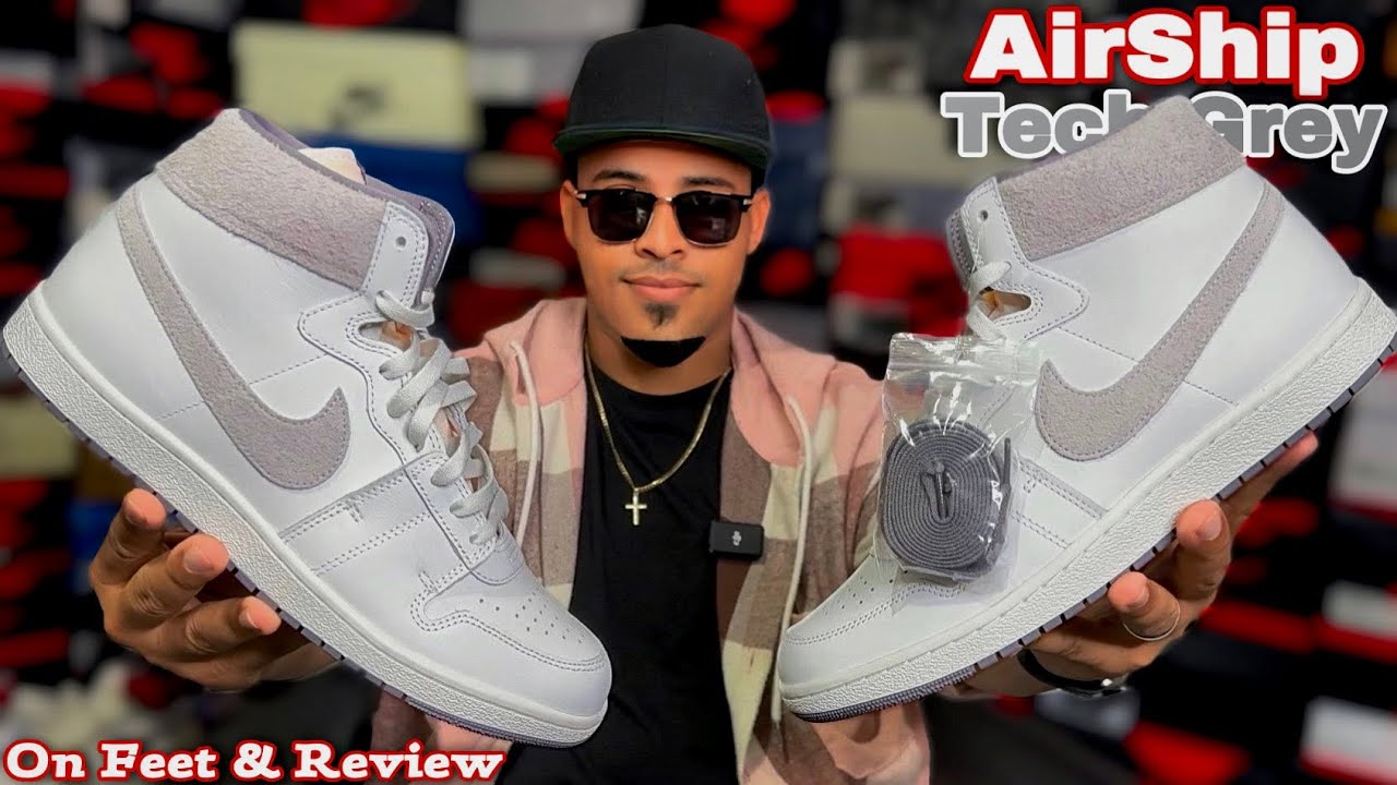 Nike AirShip “PE” Tech Grey - On Feet & Full Review (Where To Buy