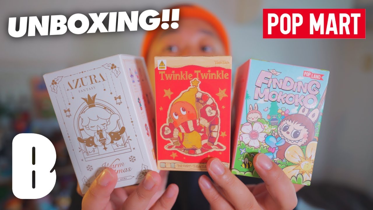POPMART】ポップマート 開封 VLOG！最新アイテム 気になるものを