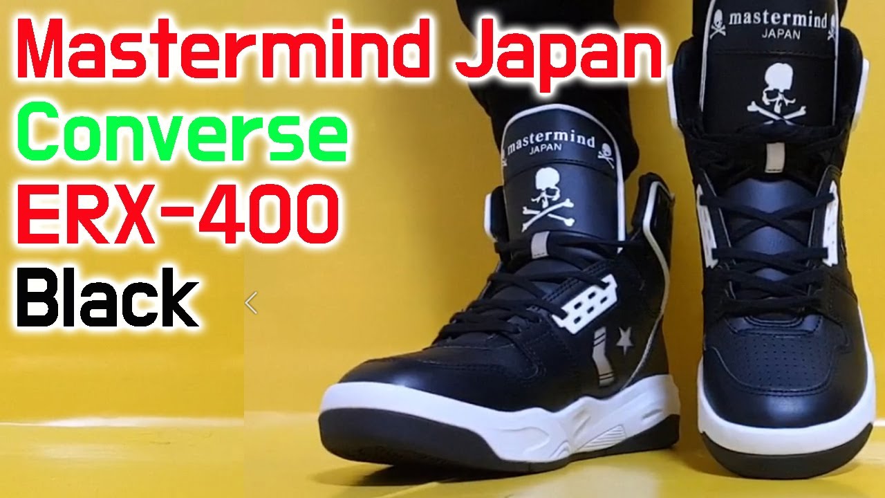 MASTERMIND Japan X Converse ERX-400 unboxing/MASTERMIND Converse