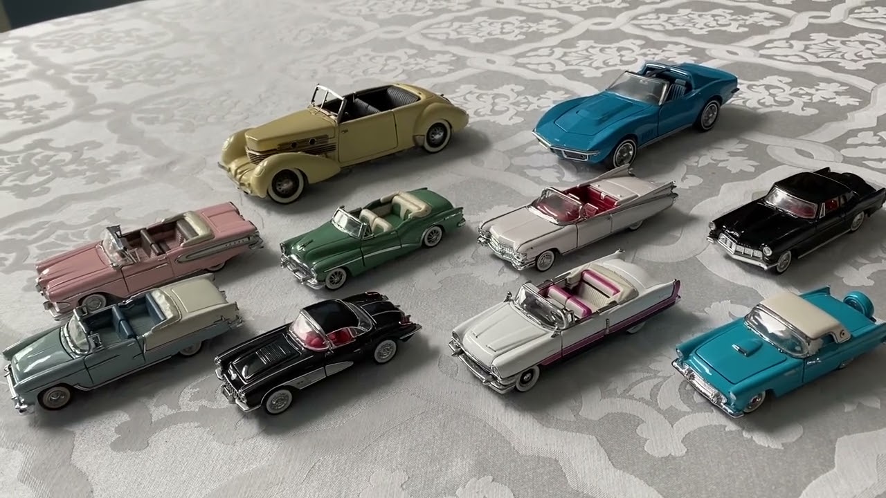 Franklin Mint Diecast Collection (Scale 1/43 and 1/24) - YouTube