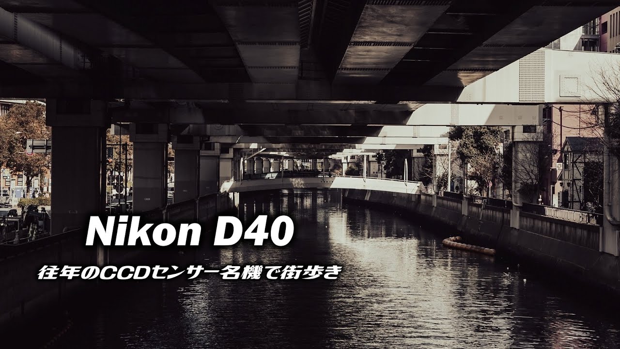 往年のCCDセンサー名機 ニコンD40 で街歩き Nikon D40 Example