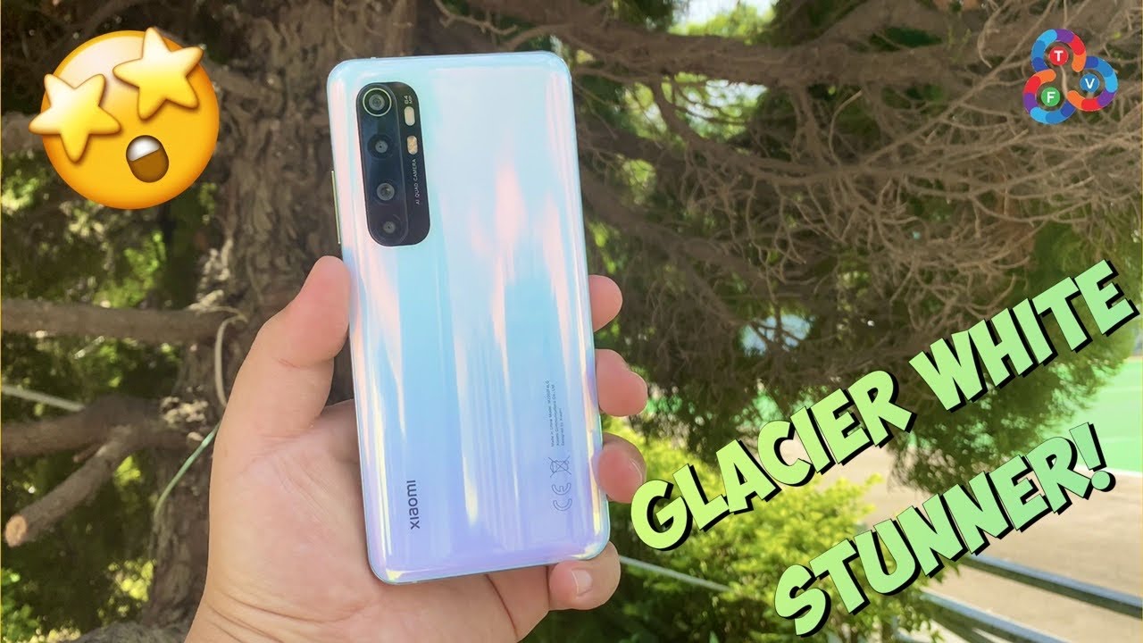 Mi Note 10 Lite First Look - Glacier White STUNNER! - YouTube