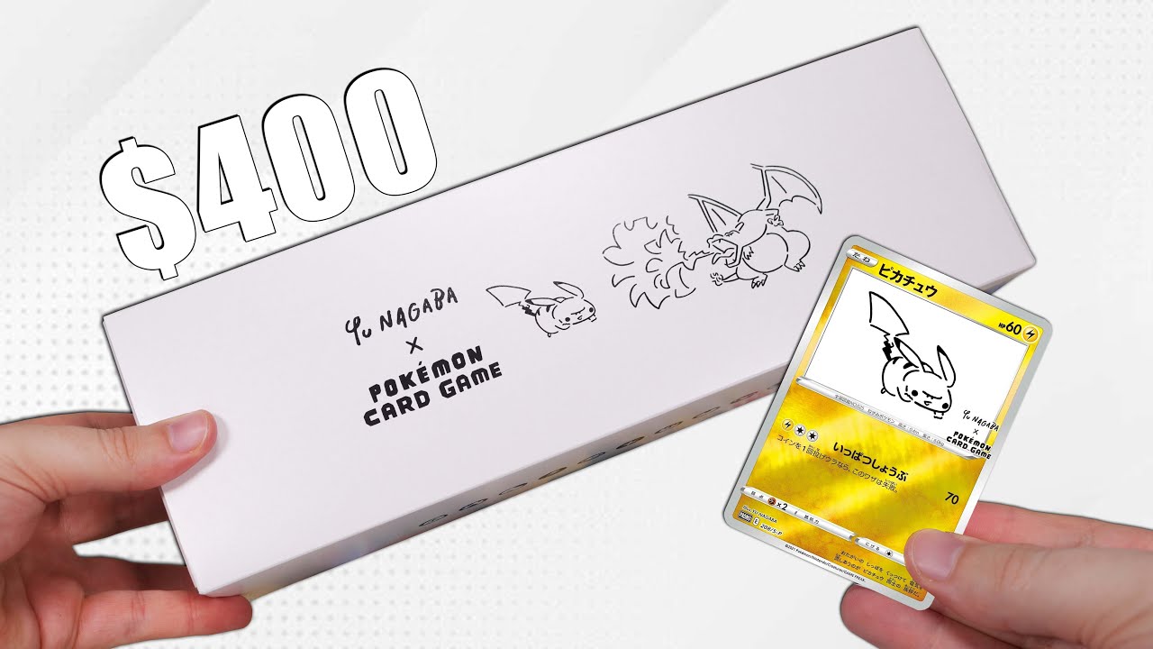 Opening the $400 YU NAGABA X Pokemon Special Box! - YouTube