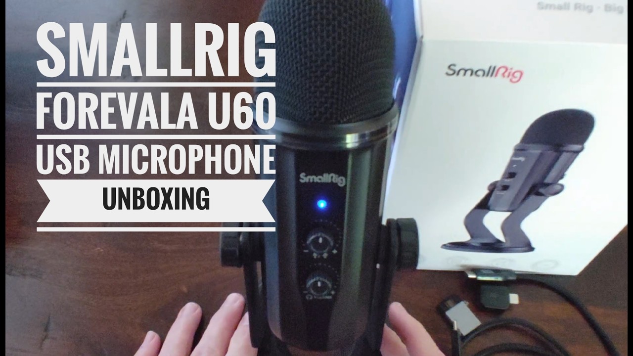 SmallRig Forevala U60 USB Microphone Unboxing - YouTube