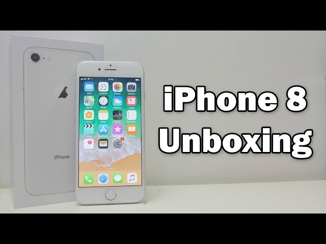 Apple iPhone 8 Unboxing (White) - YouTube
