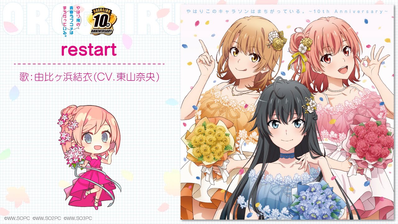 TVアニメ放送10周年記念キャラクターソングアルバム「やはりこの