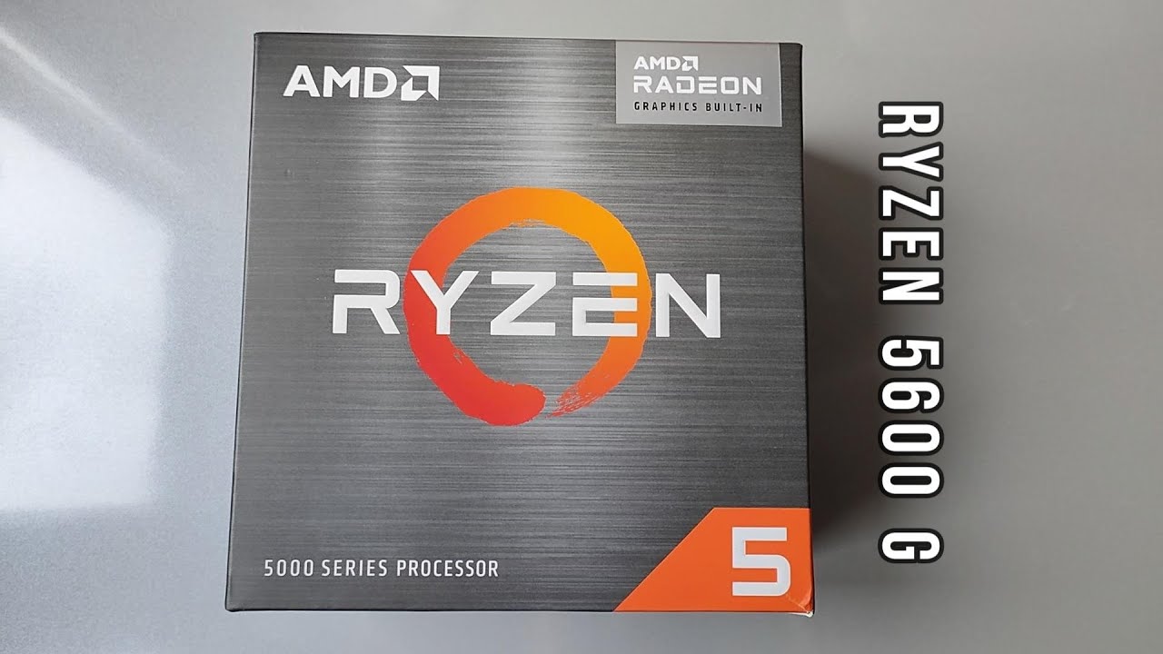 Ryzen 5 5600G Unboxing - YouTube