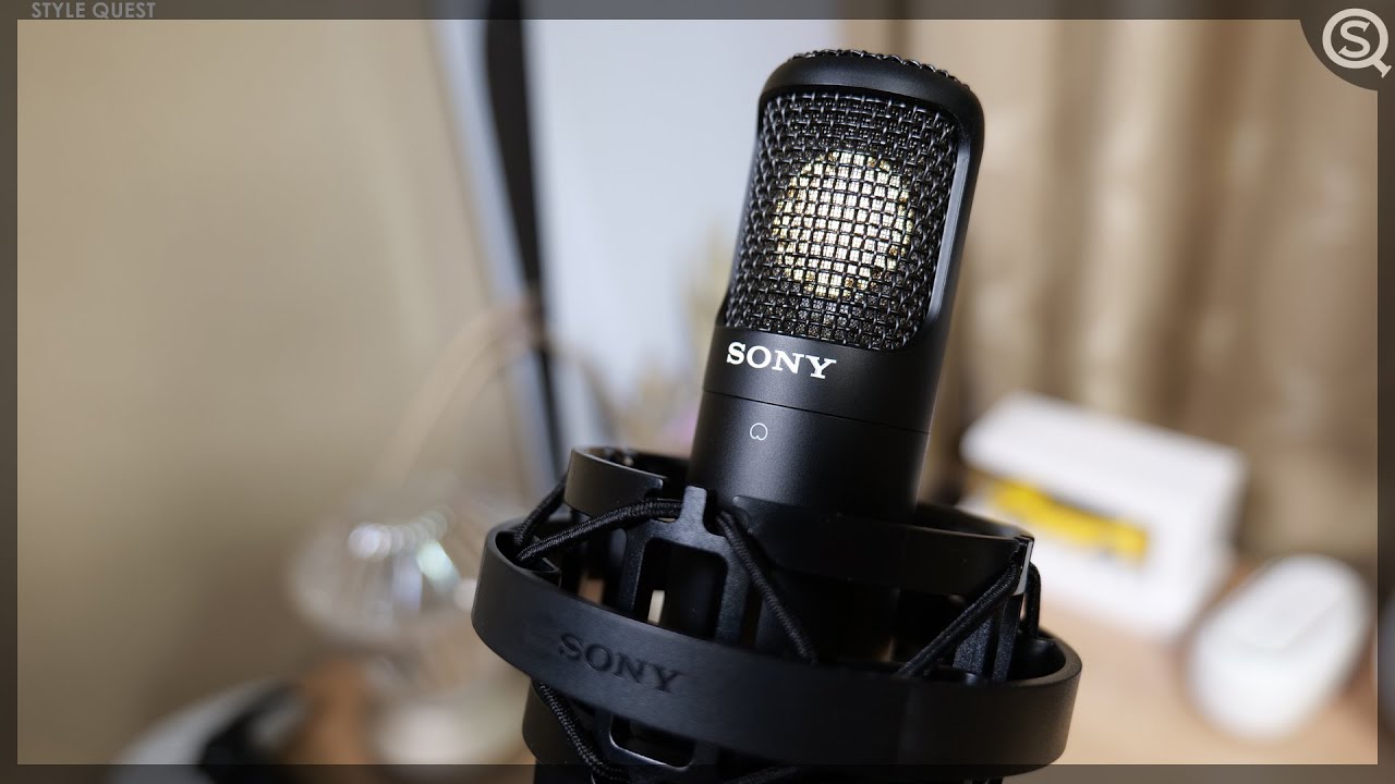 SONY C-80】ホームスタジオに最適なコンデンサーマイク【ナレーション