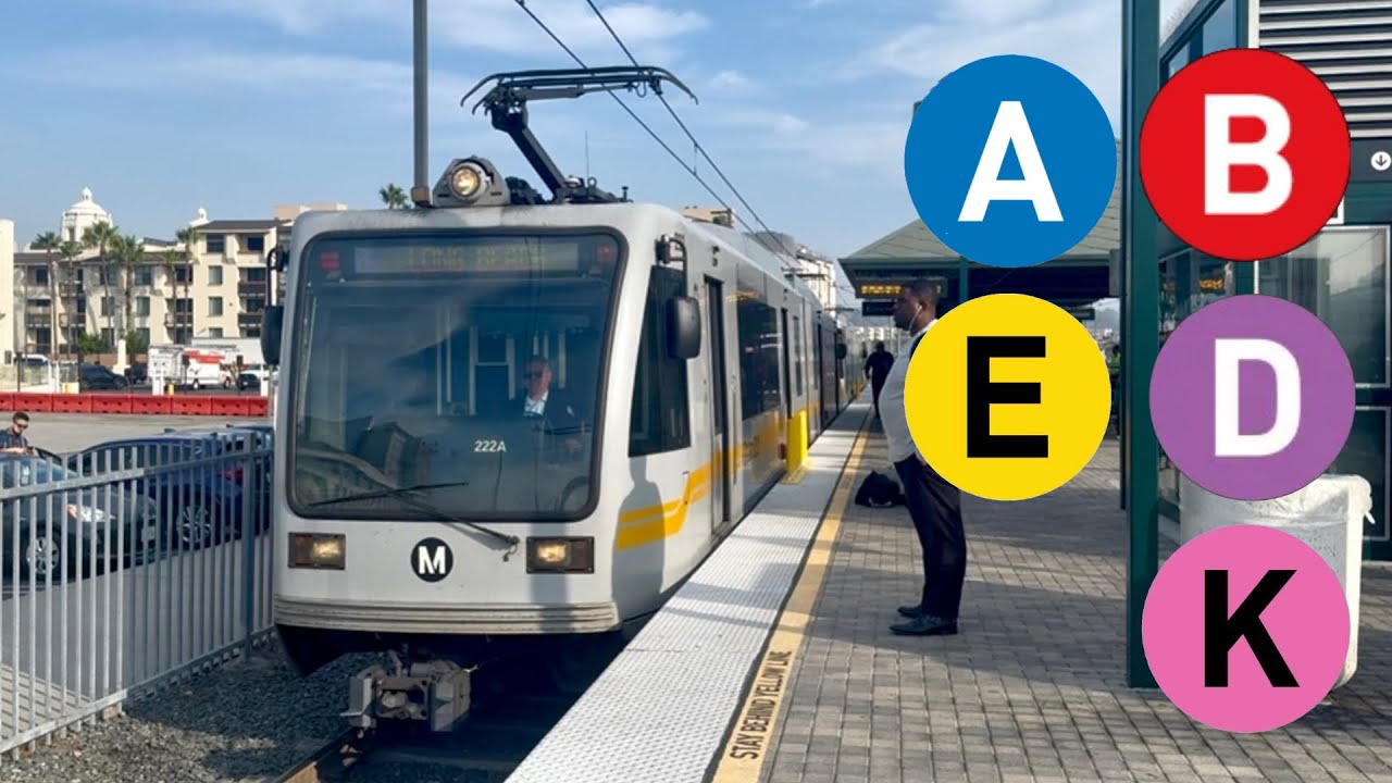 Los Angeles Metro Train Compilation - Part 39 - YouTube