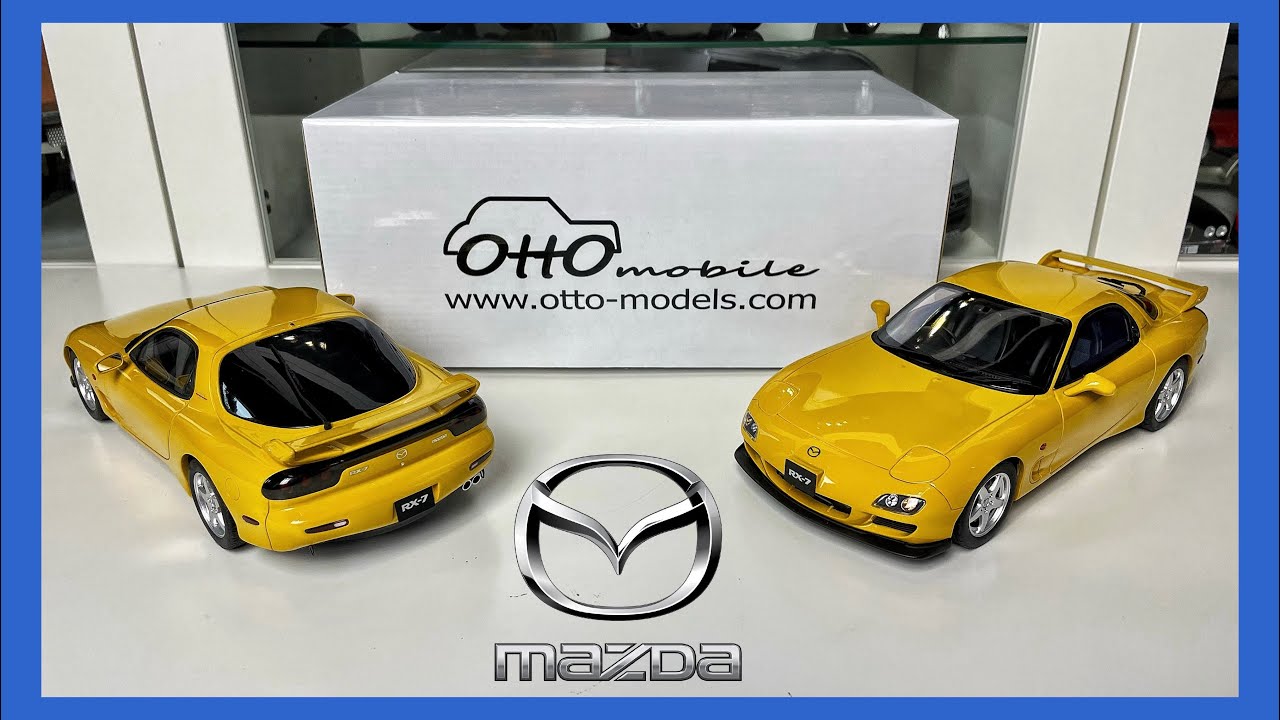 1:18 Mazda RX-7 Type R Bathurst - Ottomobile (Unboxing) - YouTube