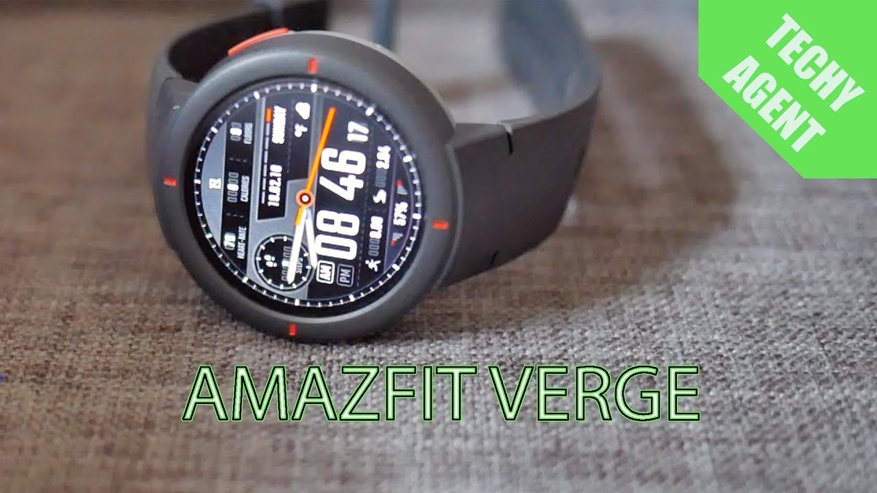 Huami Amazfit Verge - Total Fitness Review - YouTube