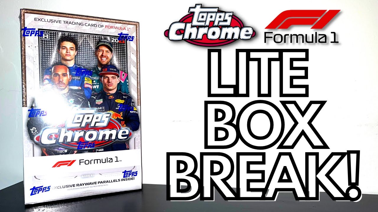 NEW TOPPS FORMULA 1 CHROME 2021 | F1 CHROME LITE HOBBY BOX BREAK