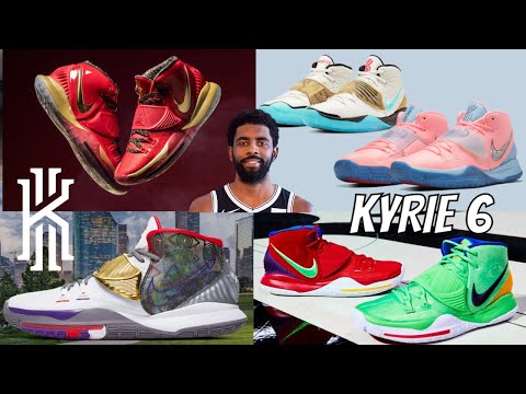 EVERY NIKE KYRIE 6 COLORWAY RELEASED - YouTube