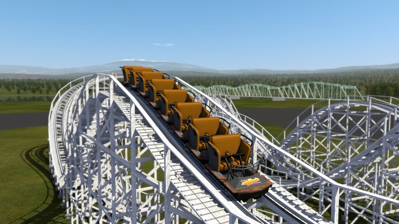 Jantzen Beach Big Dipper recreation - NoLimits 2 - YouTube