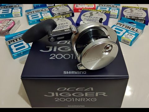 Shimano Ocea Jigger 2001NRXG - YouTube