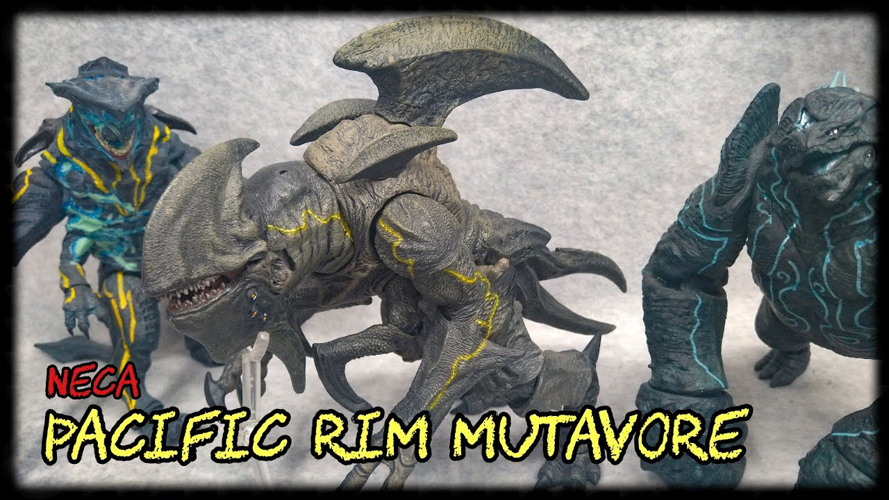 Neca Pacific Rim Mutavore Kaiju Old School action figure review