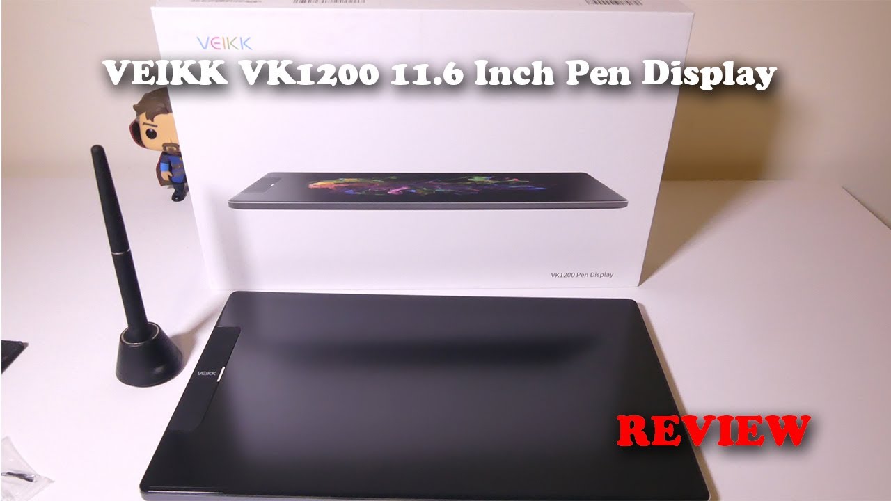 VEIKK Studio VK1200 11.6 Inch Pen Display REVIEW - YouTube