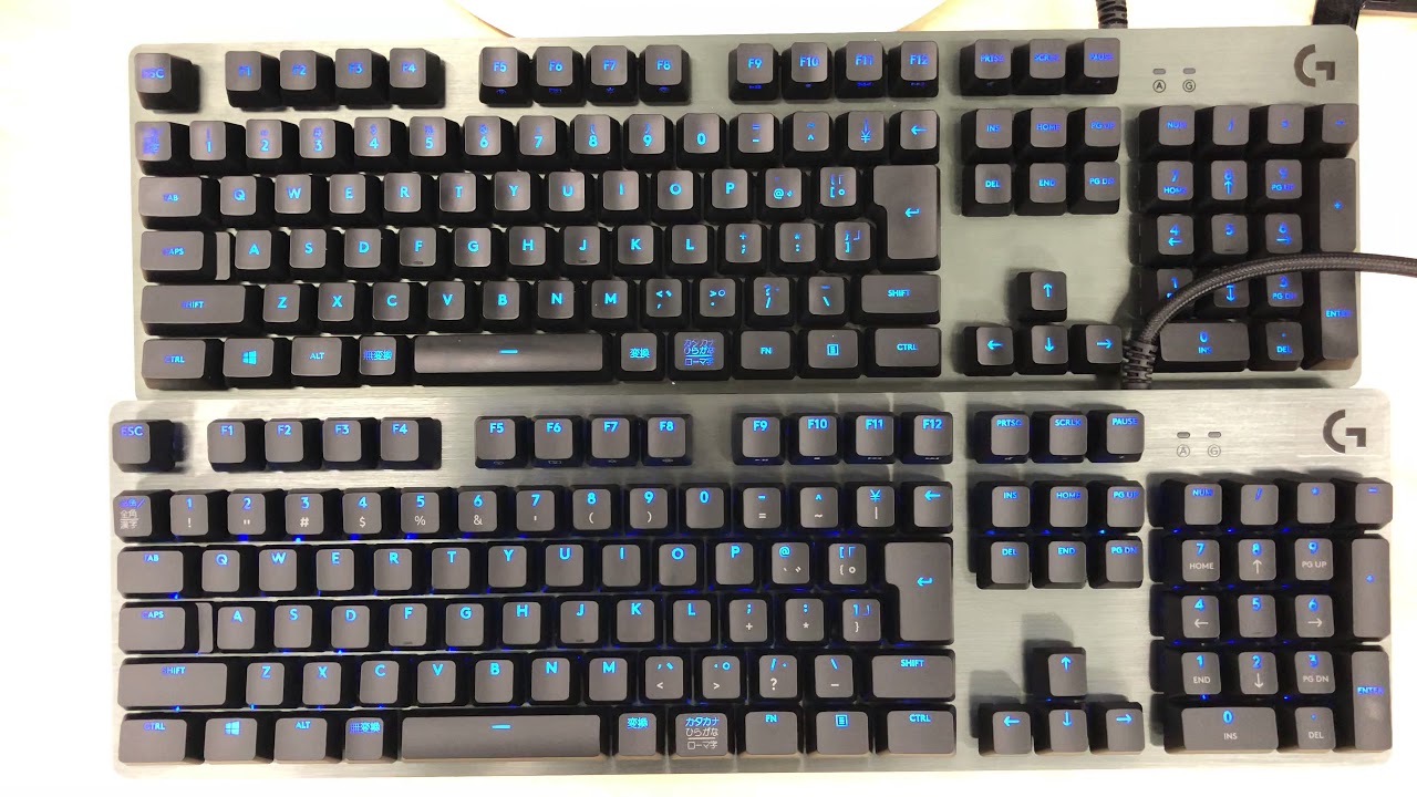 待望の“青軸”ついに登場！ 「G512 CARBON（GX BLUE