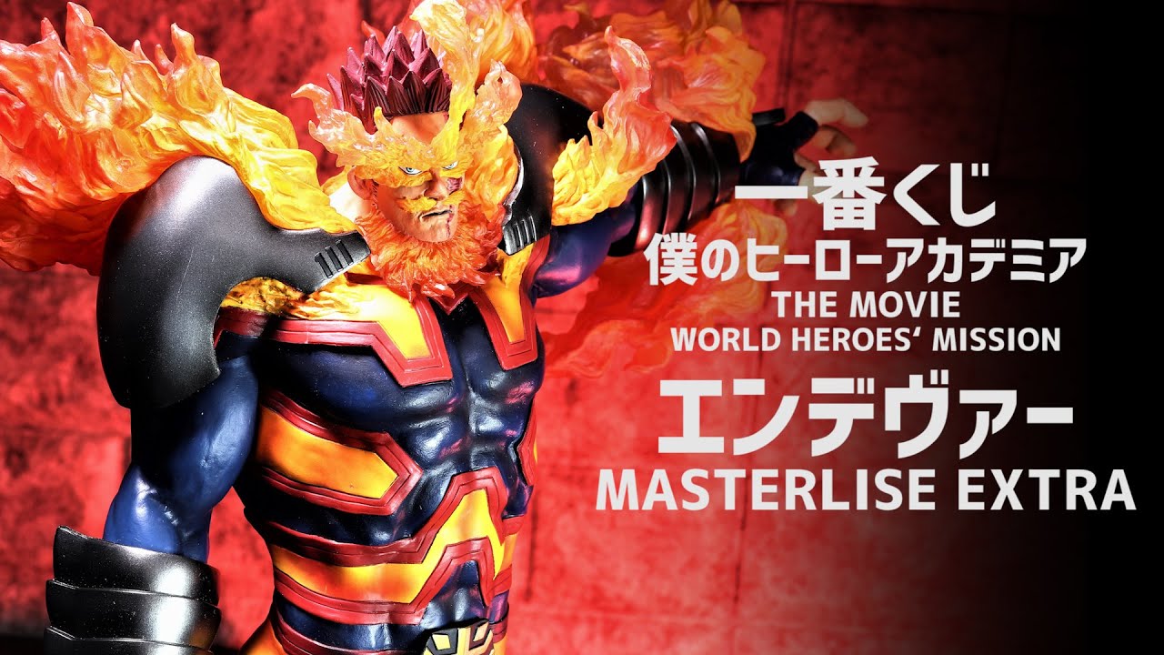 Unboxing Review] Ichiban Kuji My Hero Academia D Prize Endeavor