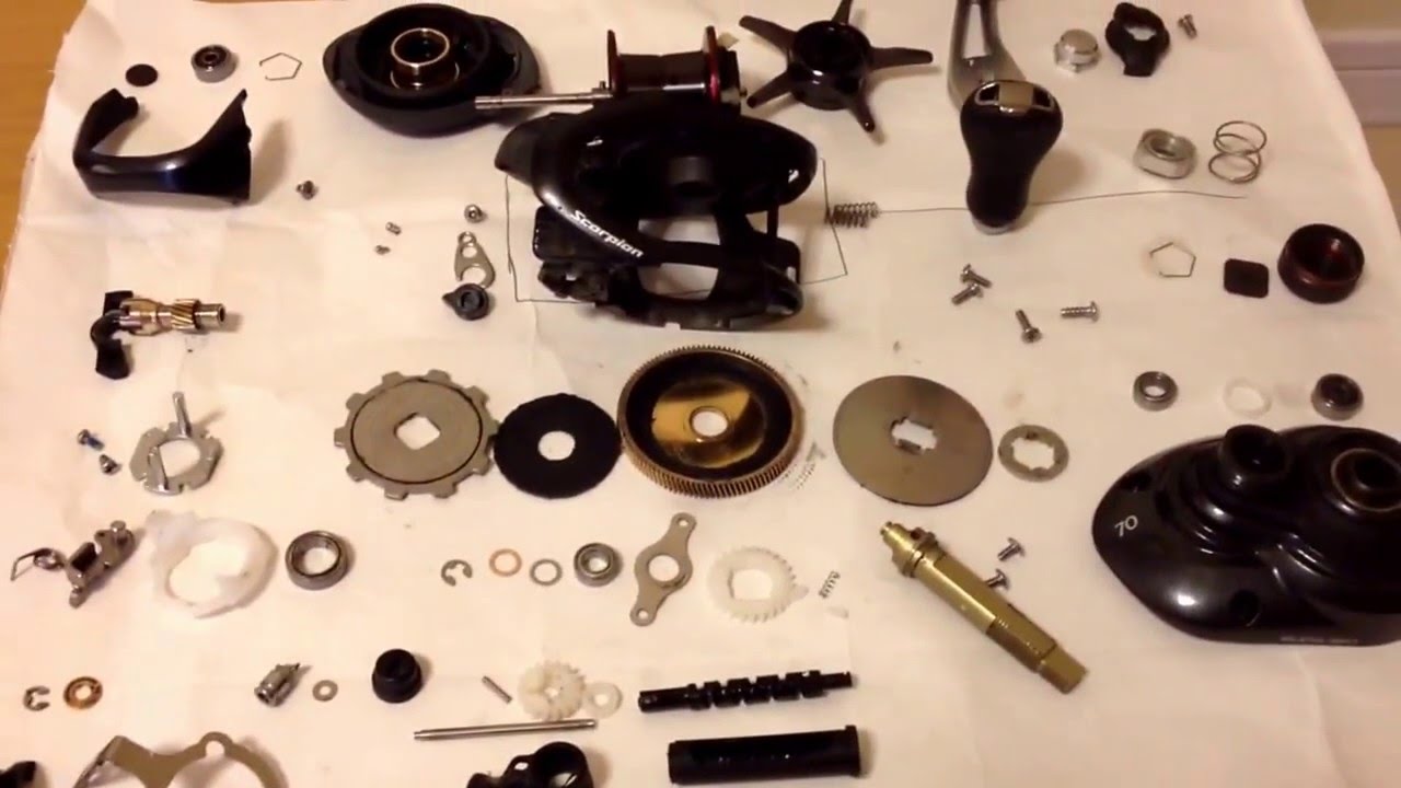 Shimano 16 Scorpion 70 | Baitcasting Reel Disassembly and