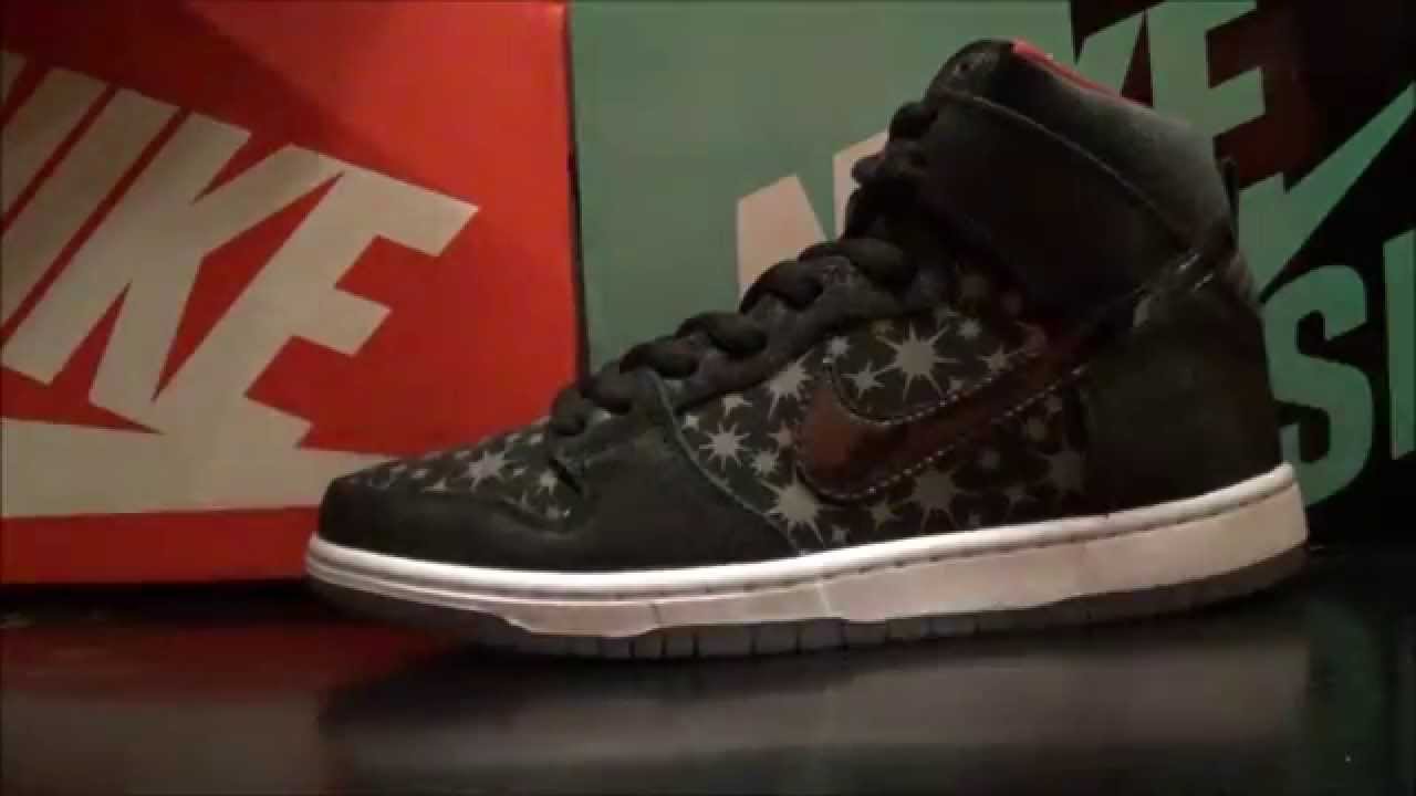 Brooklyn Projects Nike SB Dunk High Paparazzi Sneaker review - YouTube
