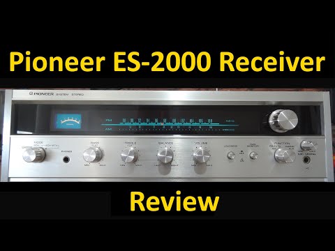Pioneer ES 2000 Receiver Review, ES-2000 Stereo System, Vintage