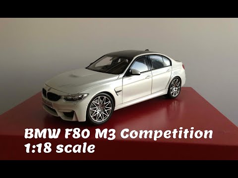 1:18 BMW M3 F80 Competition - Dealer Edition by Norev - YouTube