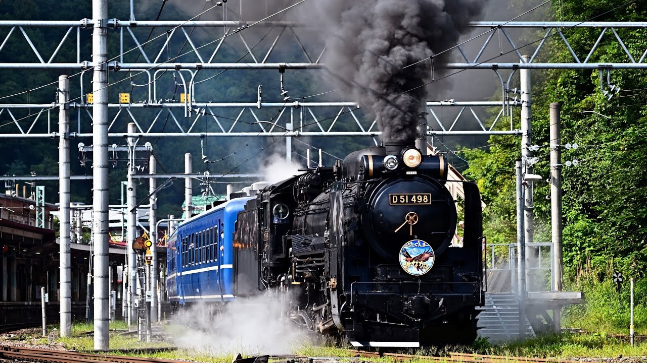 D51 498】臨時快速SLぐんまみなかみ号【12系客車】JNR Class D51