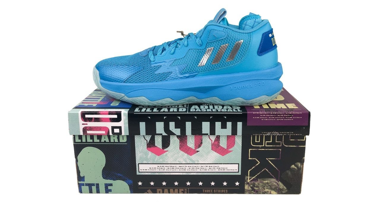Electric Blue Dame 8's - Out Of The Box! | ADIDAS | DAMIAN LILLARD