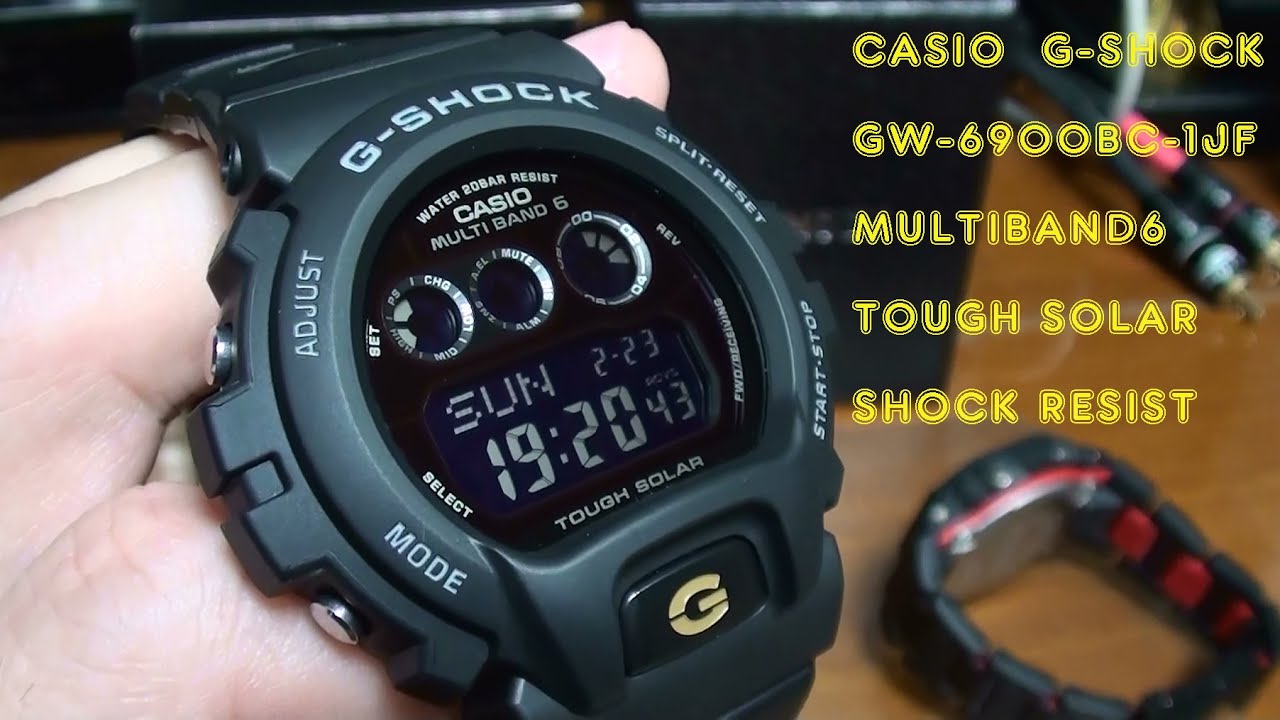 Casio G-SHOCK GW-6900 BC-1JF Review - YouTube