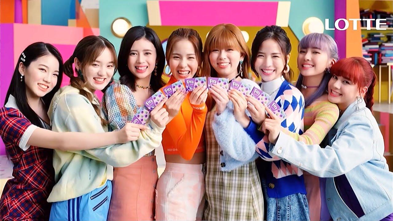 NIZIU x Lotte Fit's Fruit Mix Chewing Gum Ads (2020) - YouTube