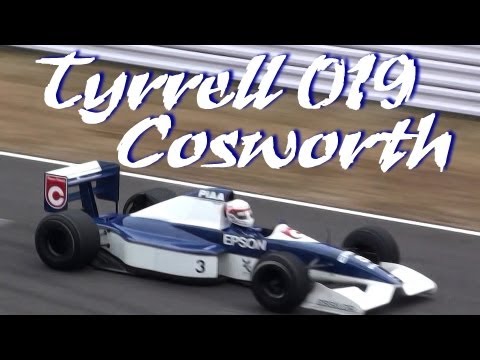 FHD] 名車健在!!! Tyrrell 019 Cosworth EPSON Suzuka2013 中島悟