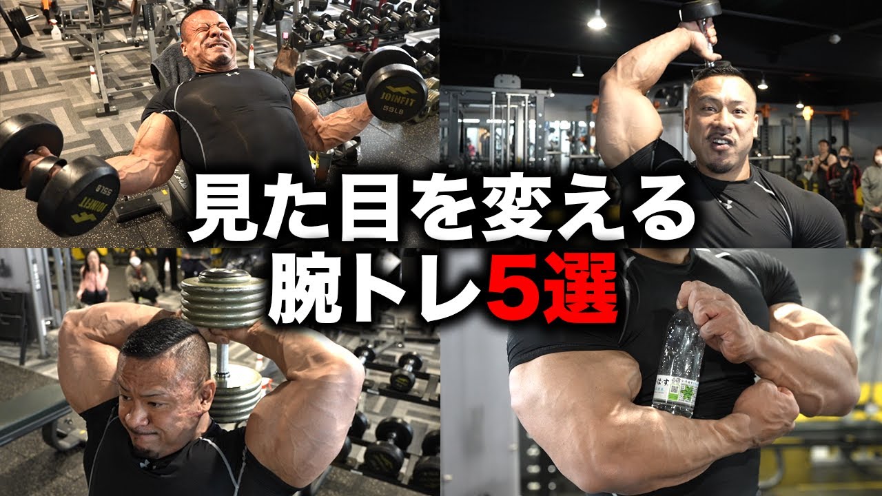 上腕の印象を劇的に変える！ポパイ関根式ハンマーカール！片手フレンチ