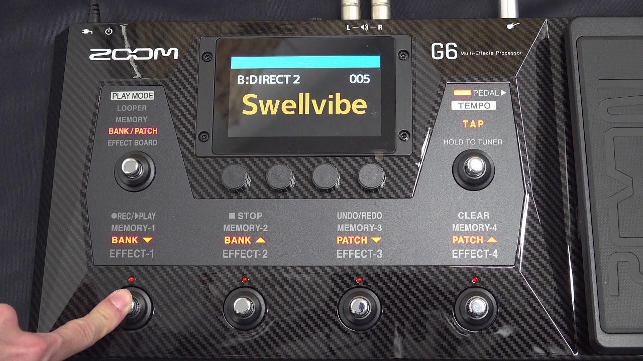 新製品レビュー】話題のマルチエフェクターZOOM/G6試してみました