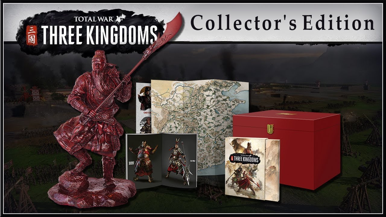 TOTAL WAR : Three Kingdoms - NEW Collector's Edition Unboxing 2019