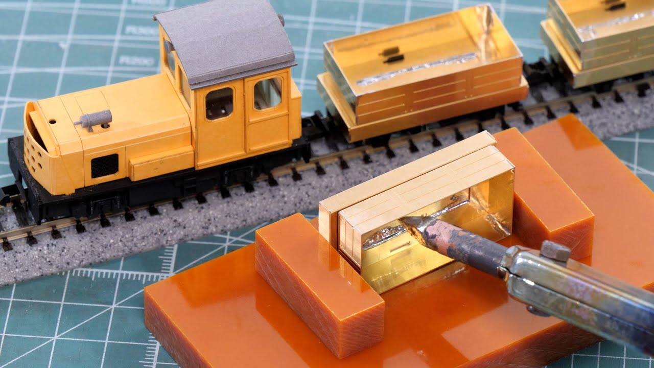 Introduction to soldering: Making a brass kit / KATO x Katsumi