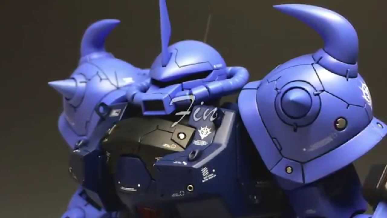 プラモ道 t4factory vol.16 MGグフカスタム徹底改修完成品 - YouTube