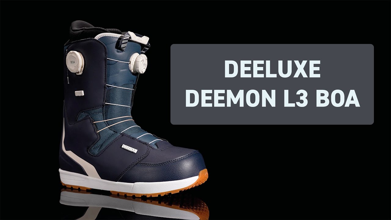 DEELUXE DEEMON L3 BOA Snowboard Boots - YouTube