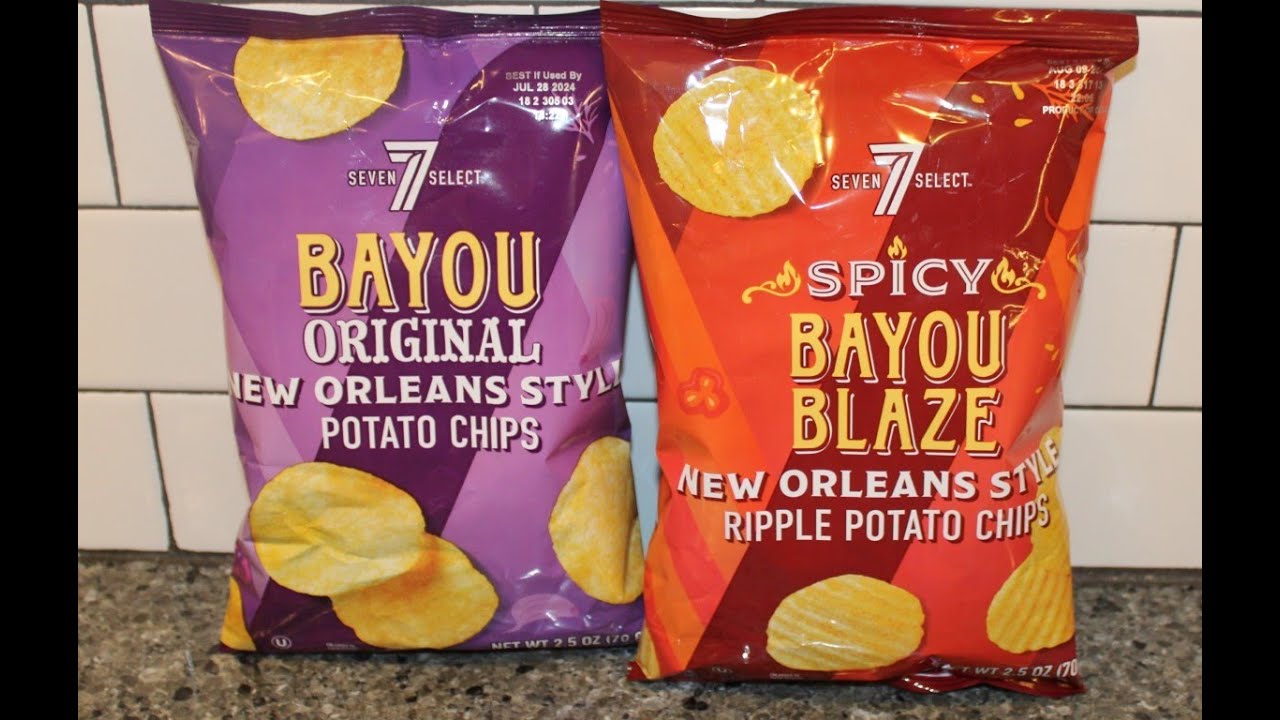 7-Eleven 7-Select Bayou Original & Spicy Bayou Blaze New Orleans
