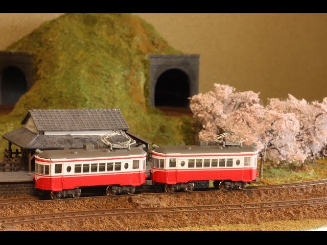 Nゲージ 小さなレイアウト製作記 鉄道模型 ジオラマ Bトレ 自然の風景