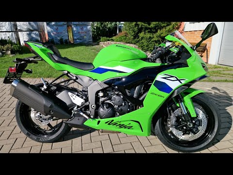 Kawasaki Ninja ZX-6R Lime Green MY2026 4K - YouTube