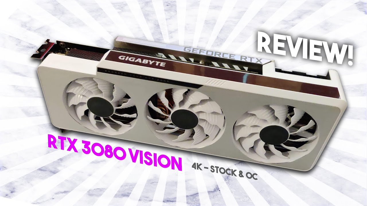 Gigabyte RTX 3080 Vision Review - The Best 3080? - Stock vs OC 4K