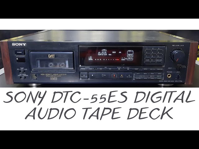 Sony DTC-55ES Digital Audio Tape Deck DAT Player Price And