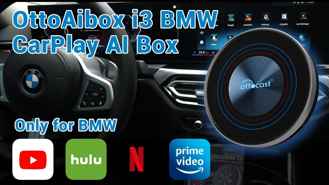 Ottocast | How to Watch Video for BMW Factory Wireless CarPlay