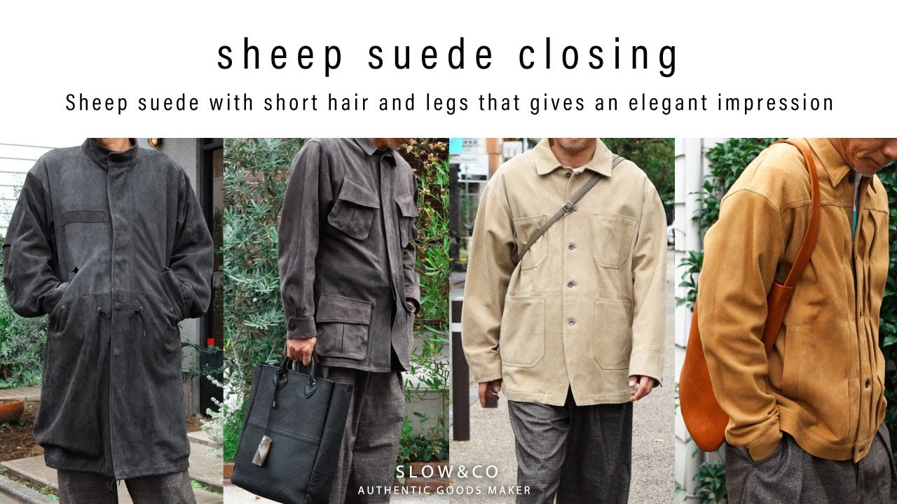 sheep leather - coverall -｜SLOW – スロウ 公式ECサイト | 革製の