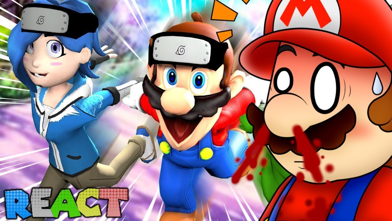TOP 10 ANIME FIGHTS! - SMG4: MARIO AND THE ANIME CHALLENGE