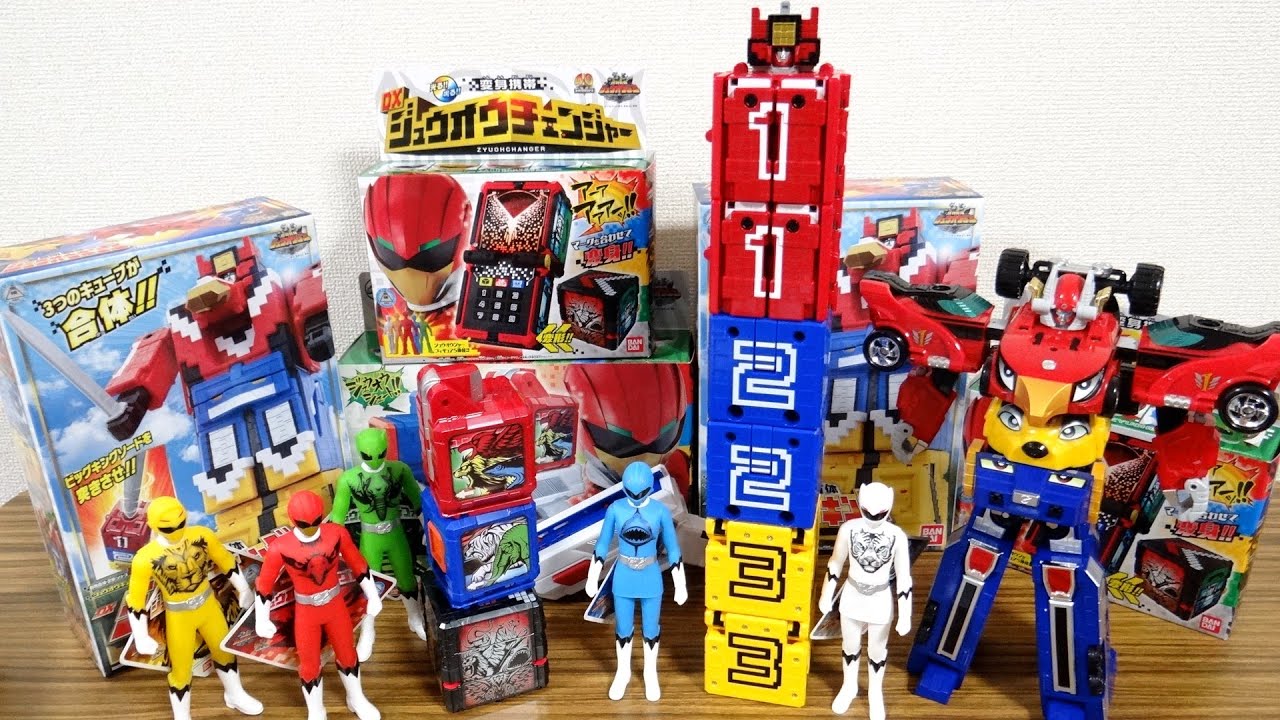 Broadcast starts tomorrow! Unboxing and reviewing all the Zyuohger