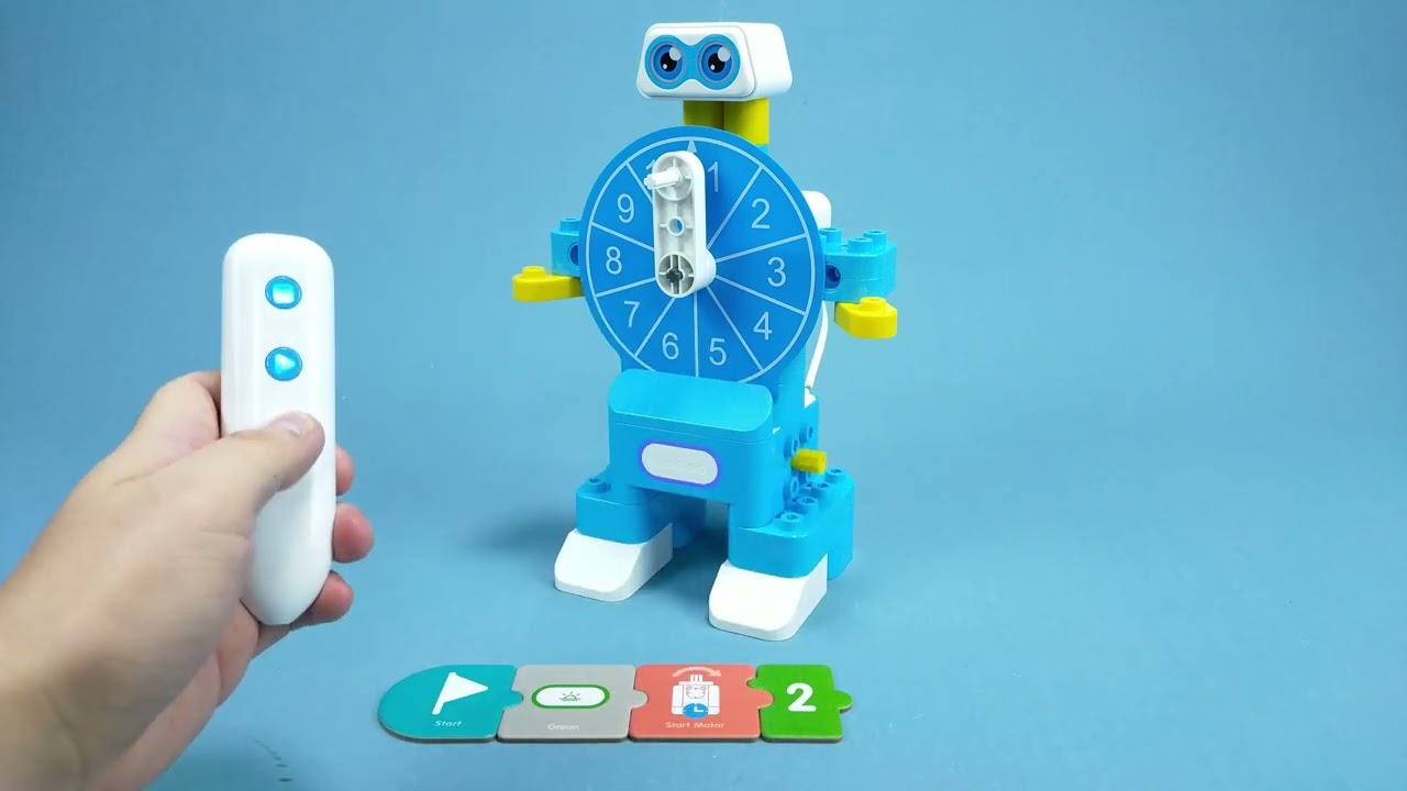 WhalesBot B3 Pro】ラッキーなのはだれのプログラミング【作例】 - YouTube