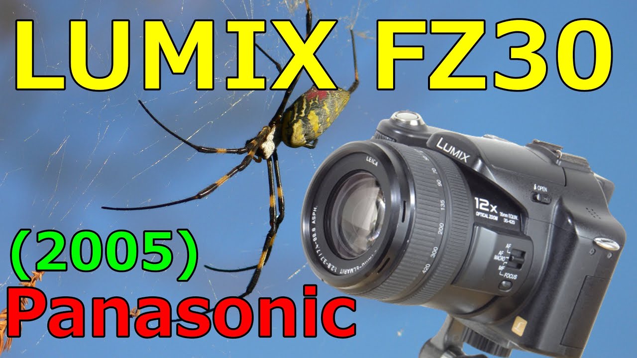 Junk] 1760 yen Panasonic LUMIX DMC-FZ30 Operational Test and
