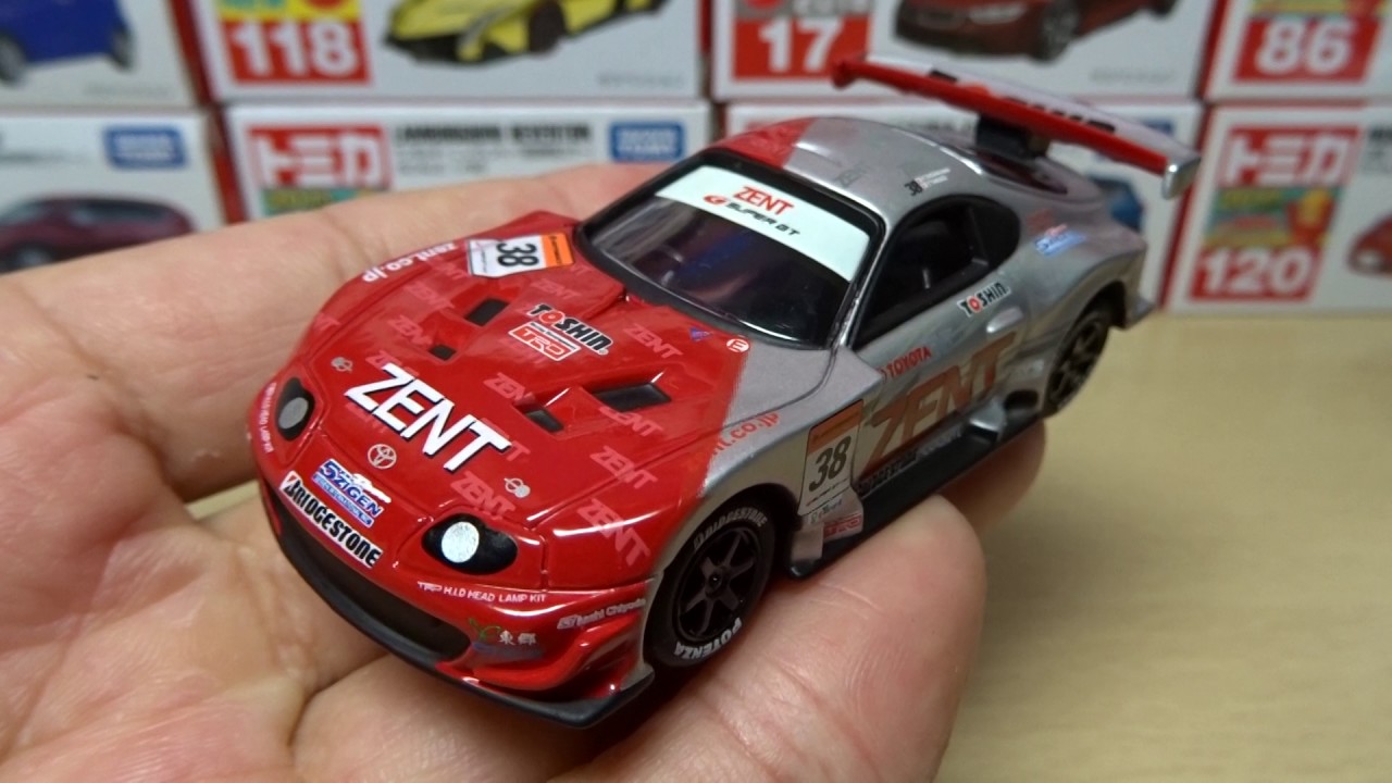 トミカリミテッド AUTOBACS SUPER GT 2005 SERIES ZENT CERUMO SUPRA